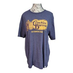 Cracker Barrel Old Country Store‎ Unwind by League Blue T-Shirt Women's Xl